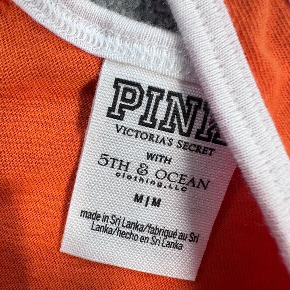 Victoria's Secret Auburn Tigers Tank Top Size Medium Racerback Sequin Y2K - Picture 6 of 8